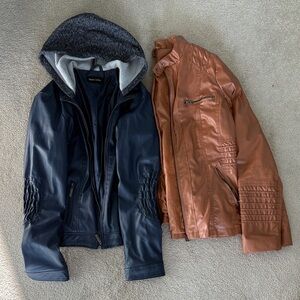 Faux leather jacket bundle